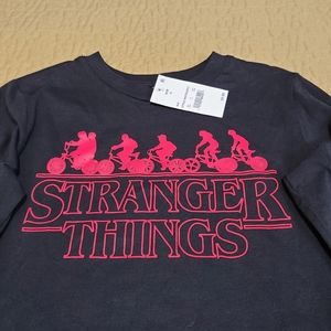Stranger Things long sleeve T shirt size S